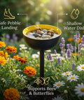 ecofynd Ecofynd Bee Watering Station with Decorative Garden Stake (Yellow)