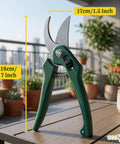 ecofynd Ecofynd Green Bypass Pruning Shears with Sharp Steel Blade