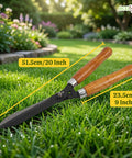ecofynd Ecofynd Garden Grass Shears with 11 Inch Long Straight Steel Blades
