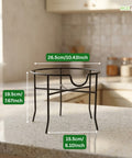 ecofynd Ecofynd Lightweight Metal Matka Stand for Kitchen - Style 3