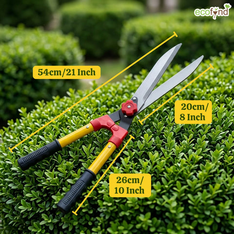 ecofynd Ecofynd Garden Hedge Shears with 7.8 Inch Sharp Straight Steel Blades