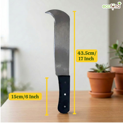 ecofynd Ecofynd Heavy Duty Garden Billhook Knife for Gardening