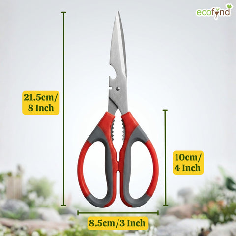 ecofynd Ecofynd Multipurpose Garden Scissors for Pruning & Harvesting
