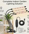 ecofynd Nysa Grow Light for Indoor Plants All-in-One (Seedlings to Fruits)
