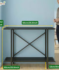 ecofynd 2-Tier Black Fish Tank Stand
