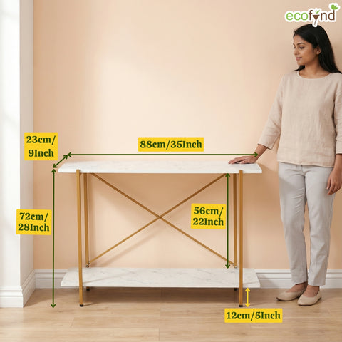 ecofynd Elix Jr 35 Inch Console Table