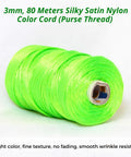 ecofynd Silky Satin Nylon Cord