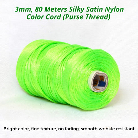 ecofynd Silky Satin Nylon Cord