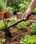 ecofynd Gardening Hoe and Cultivator Tool with Plastic Handle