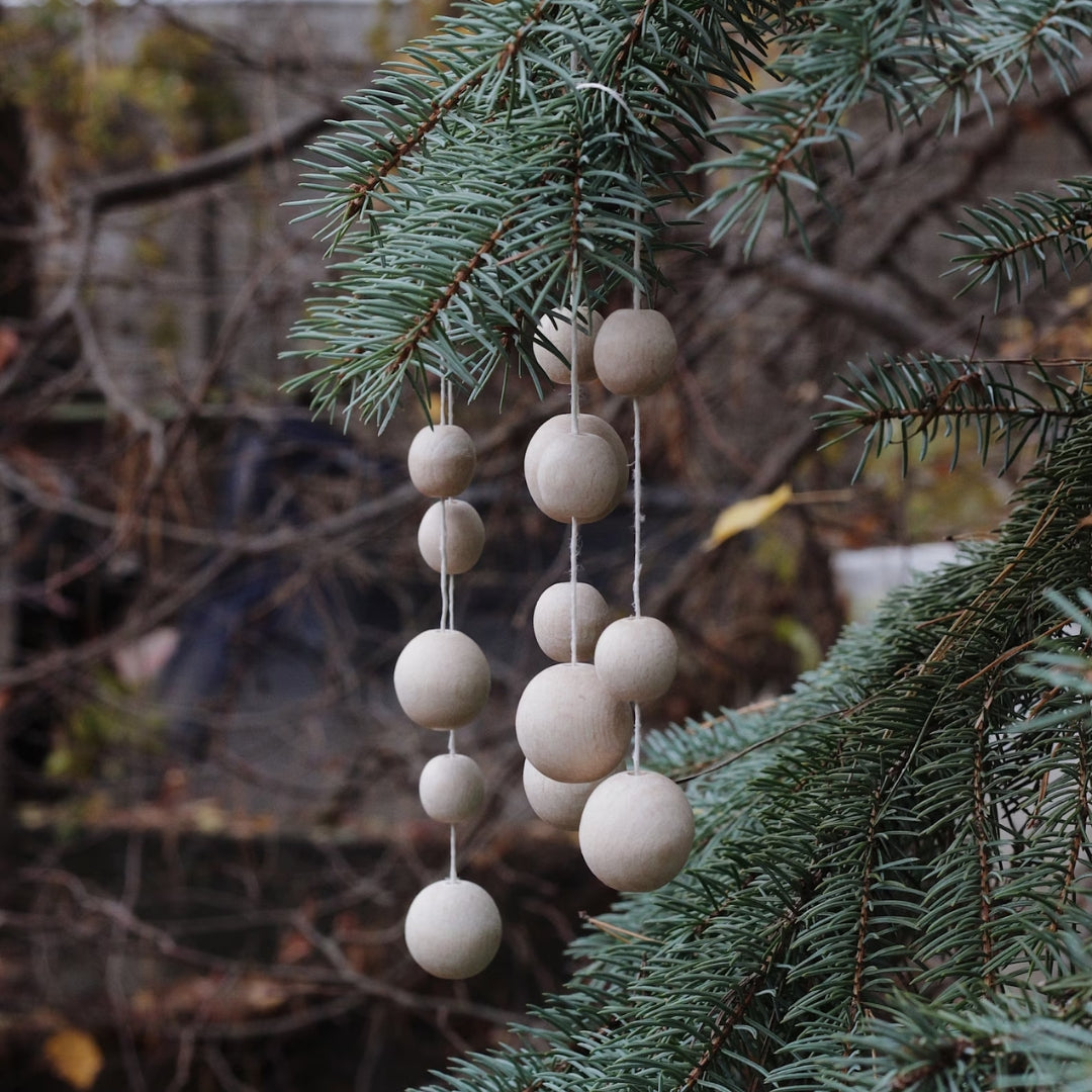 Wooden Bead Ornament