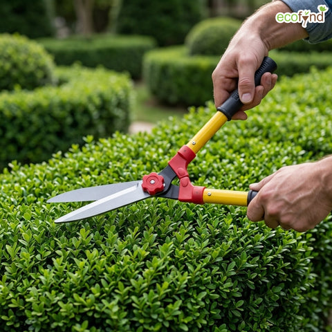 ecofynd Ecofynd Garden Hedge Shears with 7.8 Inch Sharp Straight Steel Blades