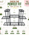 ecofynd Owen Plant Stands for Outdoor Balcony