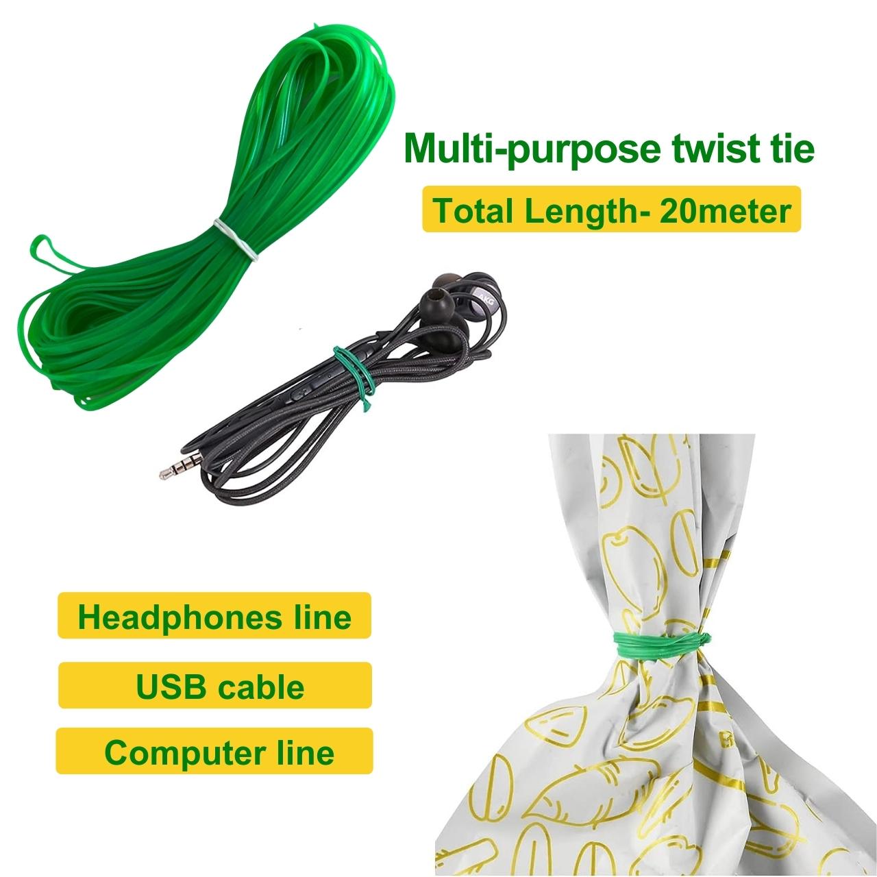 Ecofynd Plastic Twist Tie Wire