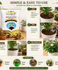 ecofynd 100% Organic 500GM Neem Khali Fertilizer for Plants