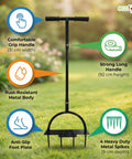 ecofynd Ecofynd DeepRoot Lawn Aerator Tool with 4 Metal Spikes