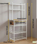 ecofynd 5-Tier Storage Rack with Electricity Board for Kitchen Organizer