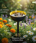 ecofynd Ecofynd Bee Watering Station with Decorative Garden Stake (Yellow)