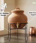 ecofynd Ecofynd Lightweight Metal Matka Stand for Kitchen - Style 3