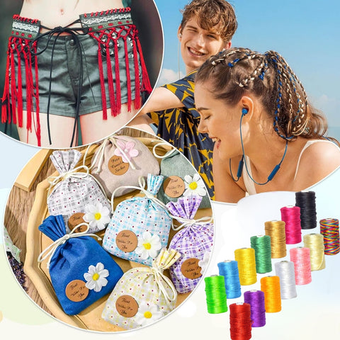 ecofynd Silky Satin Nylon Cord