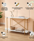 ecofynd Elix Jr 35 Inch Console Table