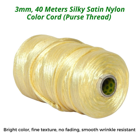 ecofynd Silky Satin Nylon Cord