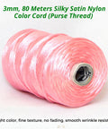 ecofynd Silky Satin Nylon Cord