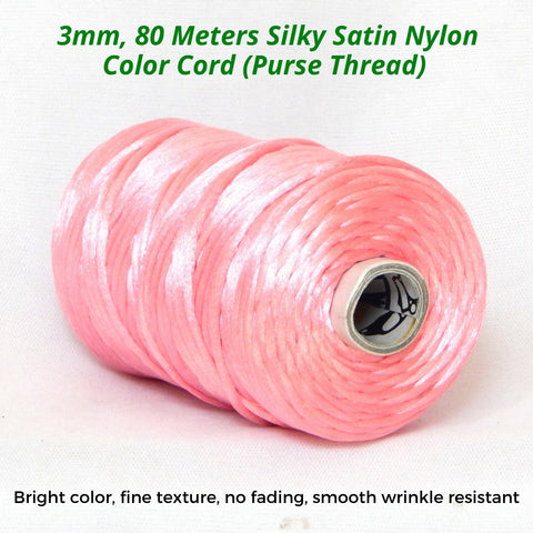 ecofynd Silky Satin Nylon Cord