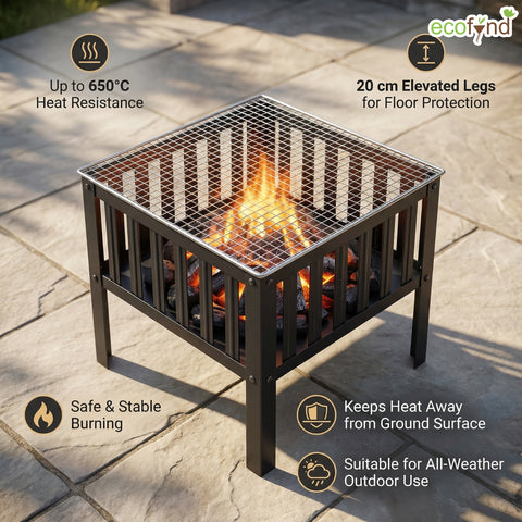 ecofynd Portable Charcoal Barbeque Grill