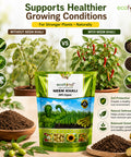 ecofynd 100% Organic 1KG Neem Khali Fertilizer for Plants