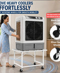ecofynd Ecofynd GlideBase Heavy-Duty White Cooler Trolley with 360° Rotating Wheels