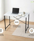 ecofynd Multipurpose Wood Laminated Office Desk Table