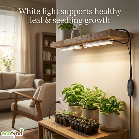 ecofynd Aira2 Grow Light – 2 Head LED Plant Light for Indoor Plants