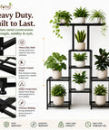 ecofynd Koda Plant Stands for Outdoor Balcony