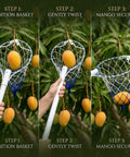 ecofynd Ecofynd White Fruit Picker Net for Mangoes & Tree Fruit Harvesting