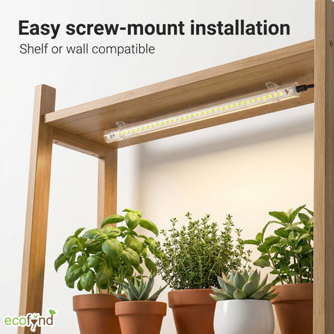ecofynd Aira3 Grow Light – 3 Head LED Plant Light for Indoor Plants