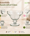 ecofynd Glass Fruit Bowl