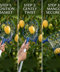 ecofynd Ecofynd Blue Fruit Picker Net for Mangoes & Tree Fruit Harvesting