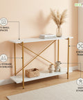 ecofynd Elix Jr 35 Inch Console Table
