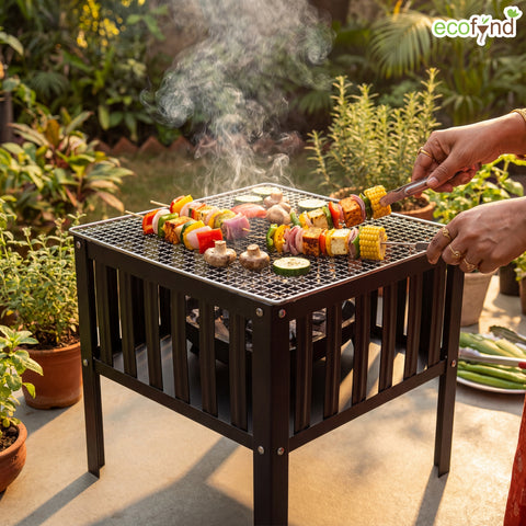 ecofynd Portable Charcoal Barbeque Grill