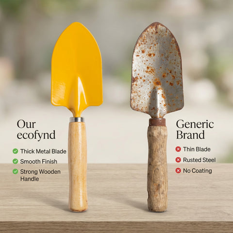 ecofynd Trowel with Wooden Handle