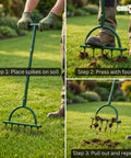 ecofynd Ecofynd DeepRoot Lawn Aerator Tool with 6 Metal Spikes