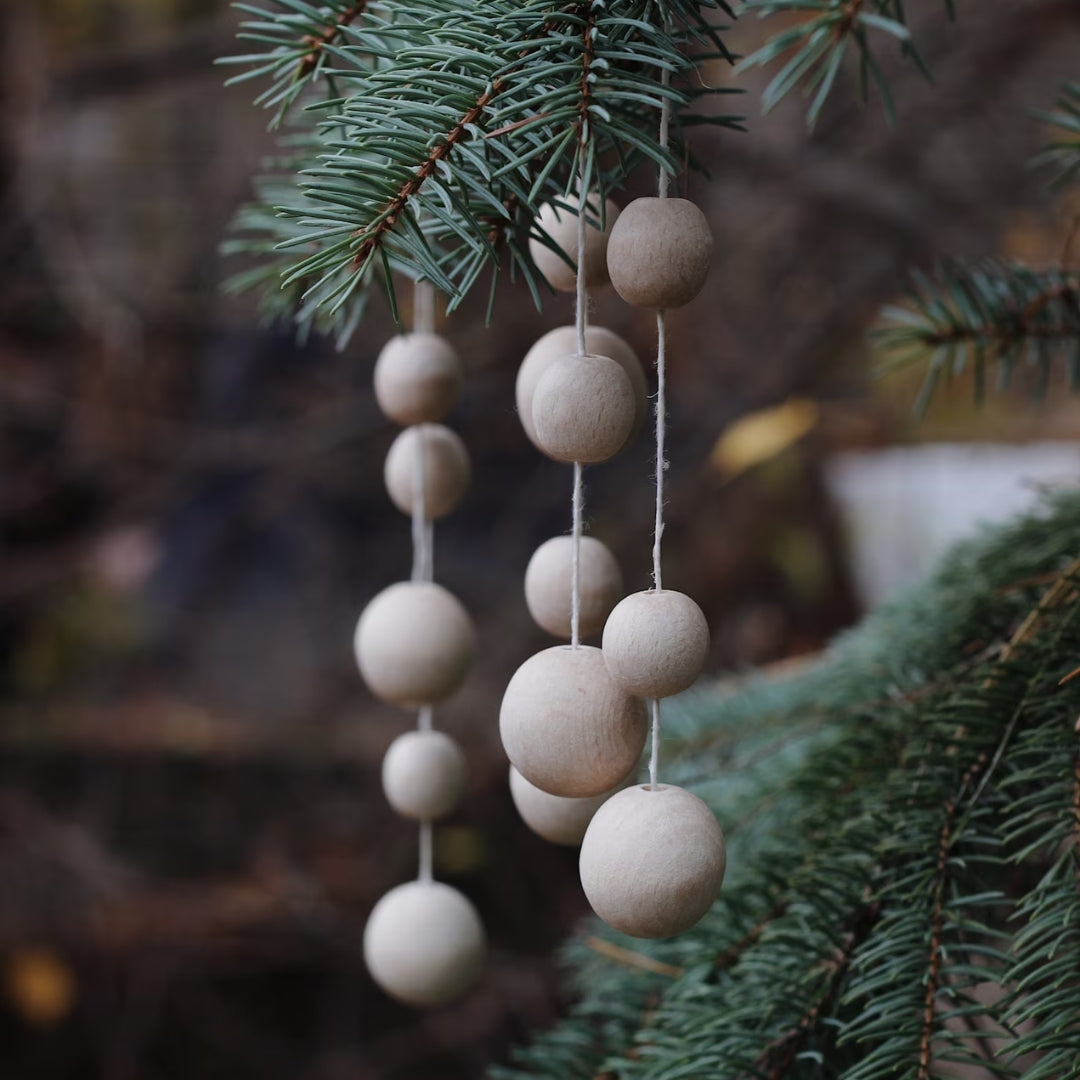 Wooden Bead Ornament