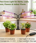 ecofynd Ziva Grow Light for Indoor Plants (Herbs, Leafy Plants & Flowering