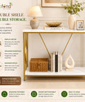 ecofynd 35 Inch Console Table