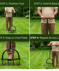 ecofynd Ecofynd DeepRoot Lawn Aerator Tool with 4 Metal Spikes