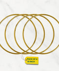ecofynd Circle 10 Inch Metal Crafts Hoops