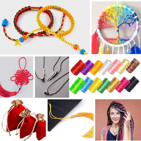 ecofynd Silky Satin Nylon Cord