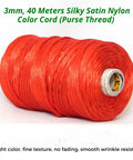 ecofynd Silky Satin Nylon Cord