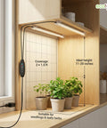 ecofynd Aira2 Grow Light – 2 Head LED Plant Light for Indoor Plants