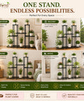 ecofynd Owen Plant Stands for Outdoor Balcony